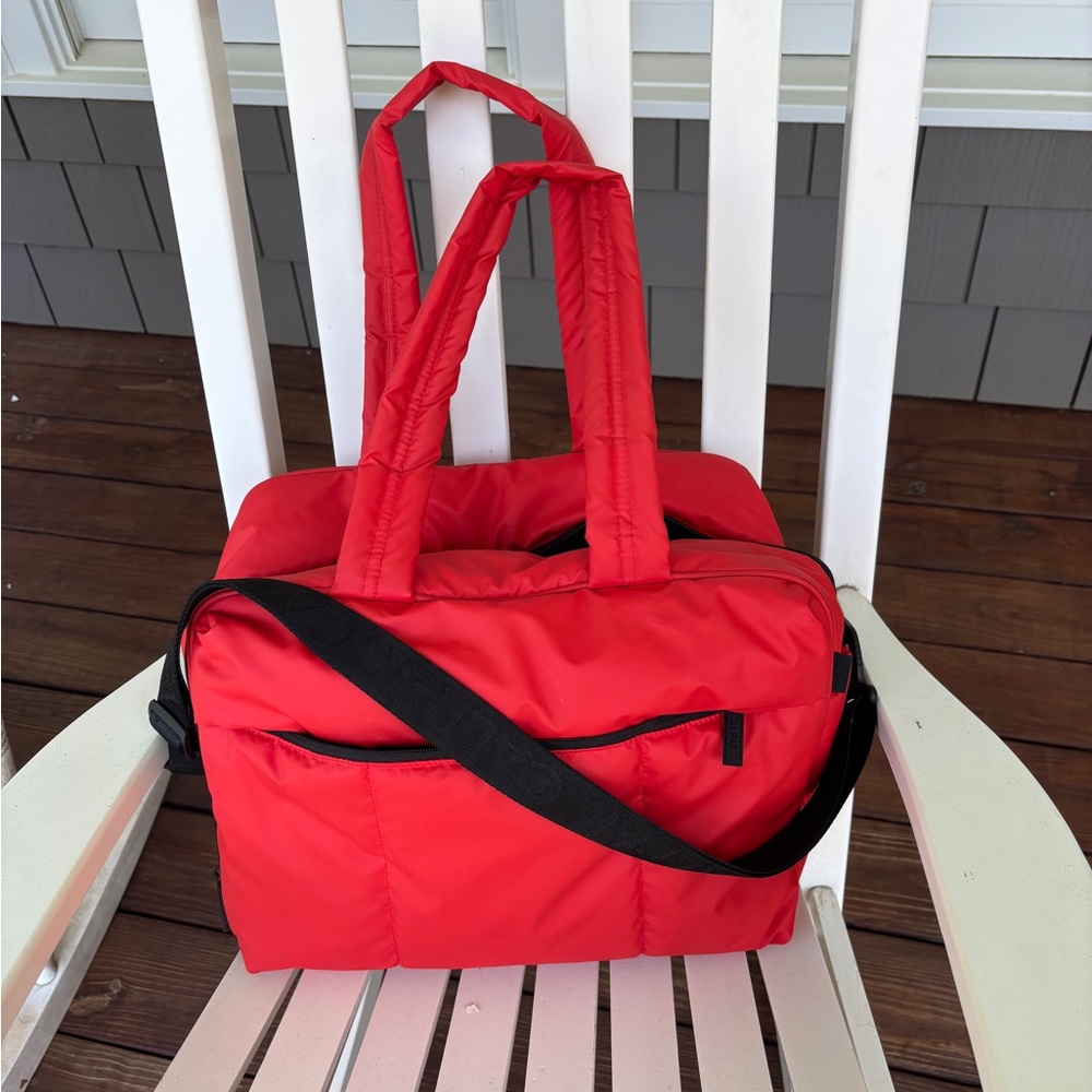 Calpak Luka Duffel in Rouge